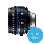 ZEISS Compact Prime CP.3 25 mm T2.1 Objektiv