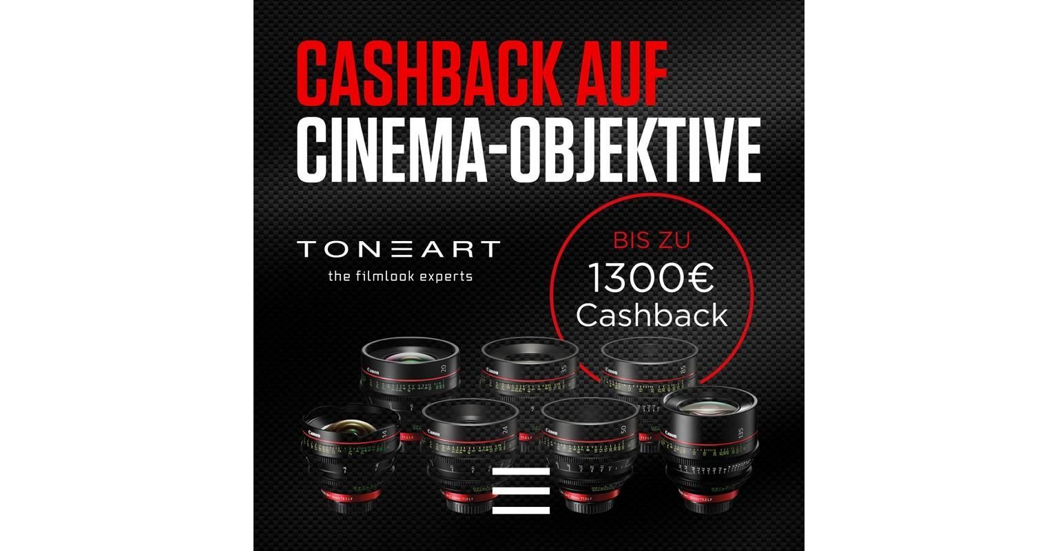 Cashback auf Canon Cinema Objektive!
