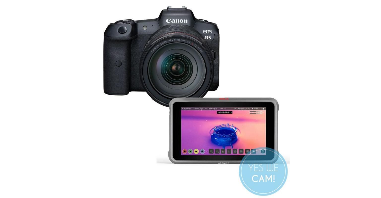 8K ProRes RAW mit Ninja V+ und Canon EOS R5 - Jetzt möglich!