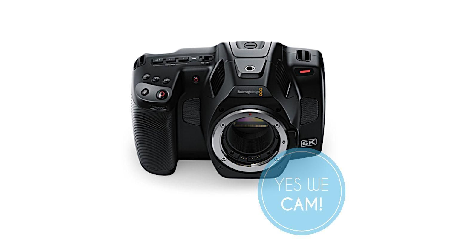 Blackmagic Pocket Cinema Camera 6K G2!