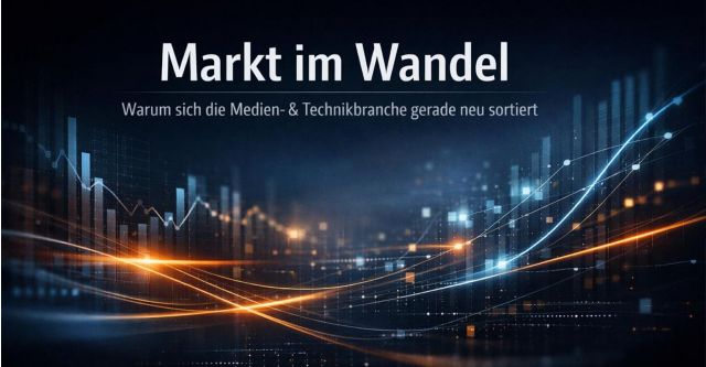 Markt im Wandel – Visualisierung des strukturellen Wandels in der Medien- und Technikbranche