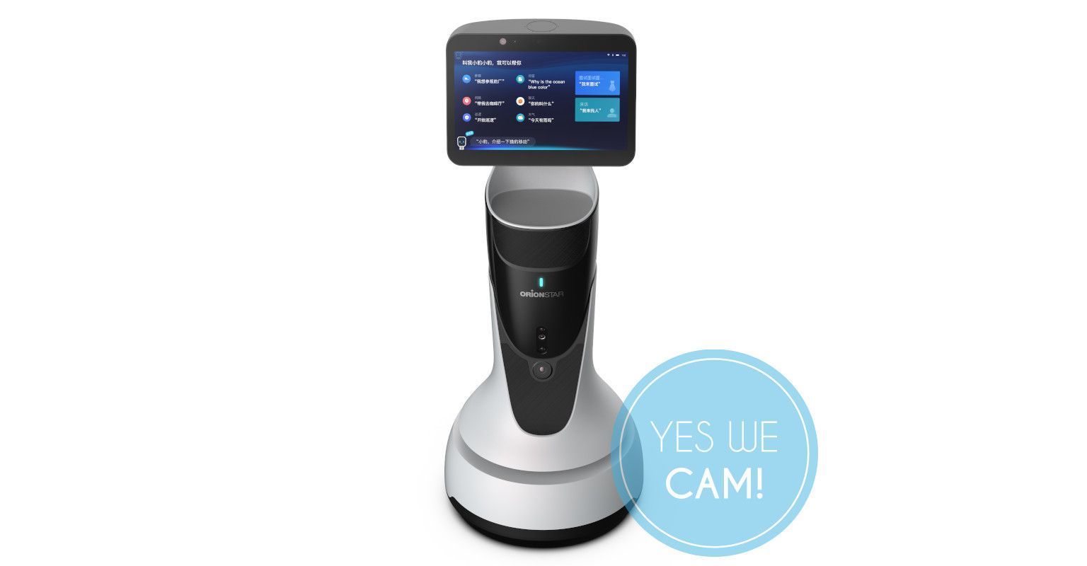 OrionStar GreetingBot Mini - Empfangsroboter mit 0% Leasing