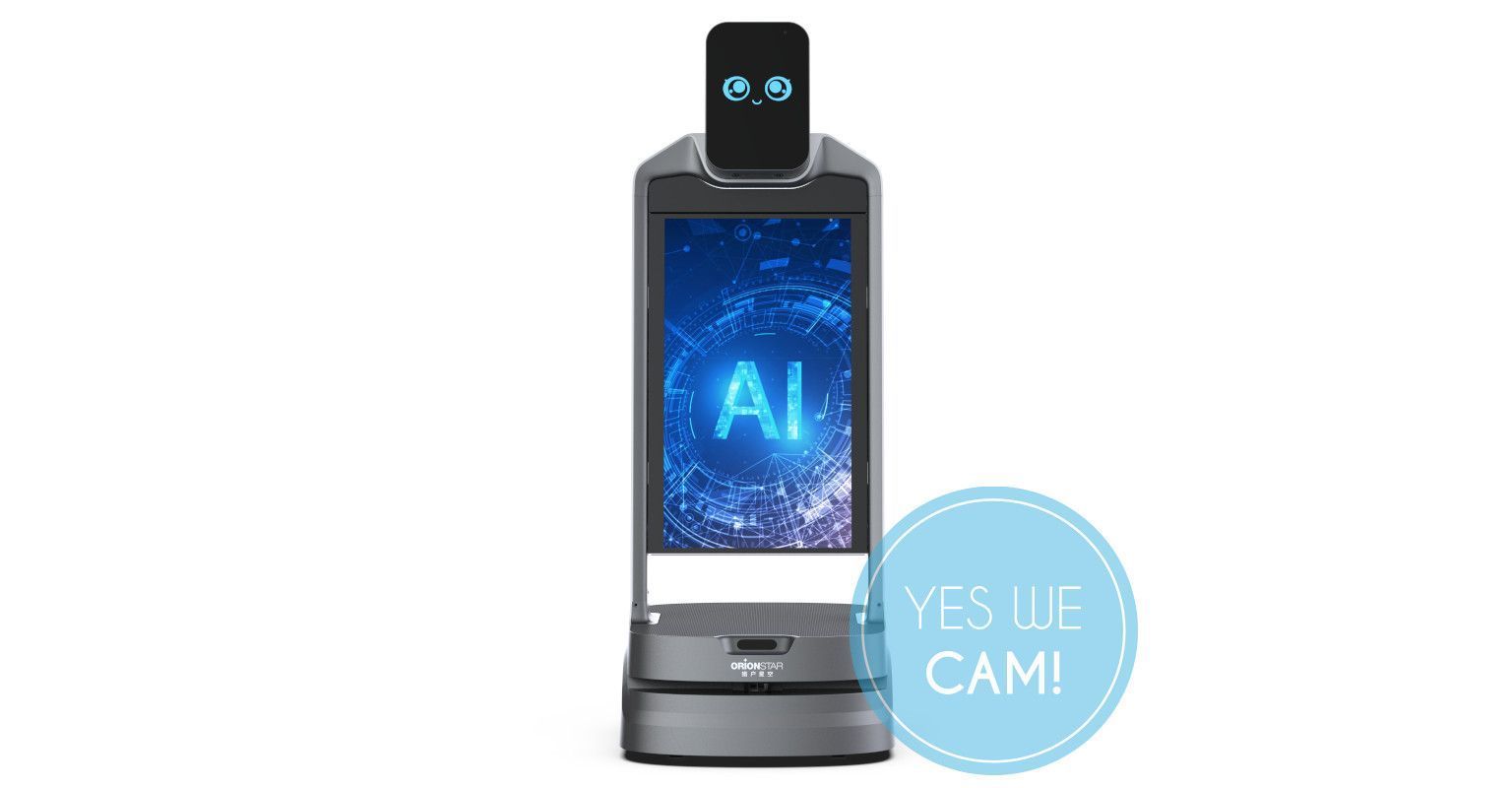 OrionStar LuckiBot Plus - Service-Roboter mit 0% Leasing