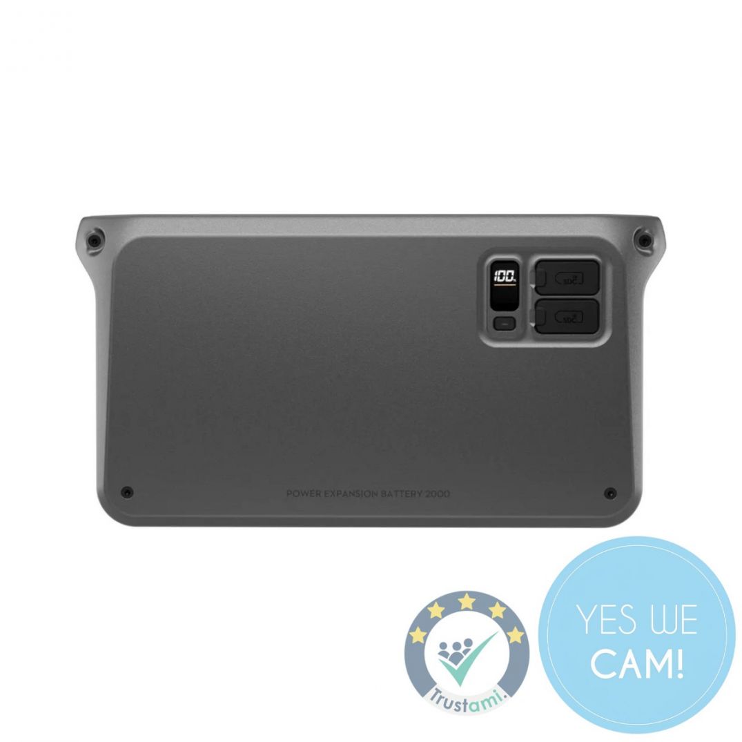 Frontansicht der DJI Power Expansion Battery 2000 