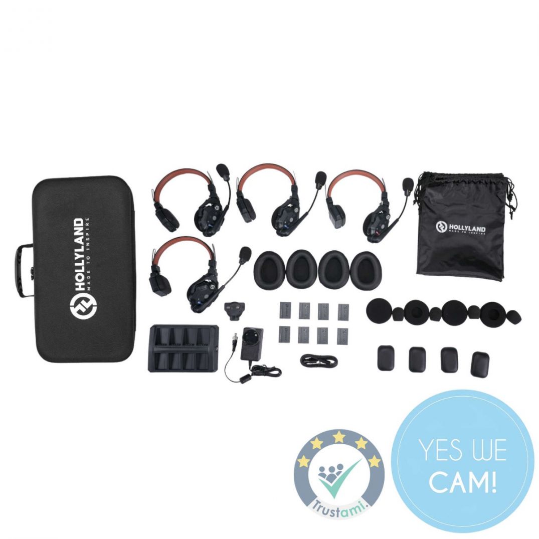 Hollyland Solidcom C1 Pro 4Set, drahtlos