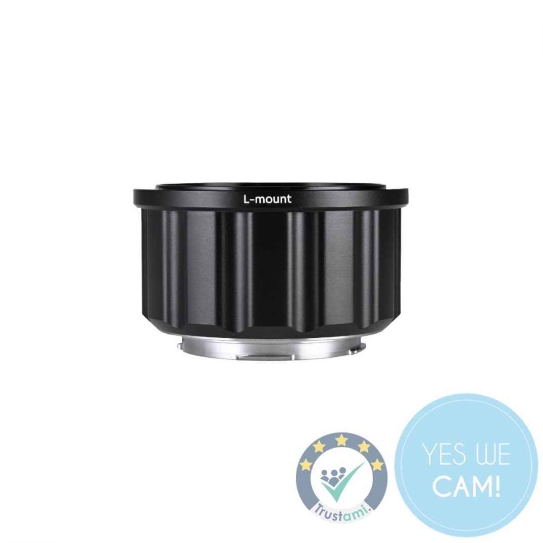 Seitenprofil des LAOWA Sunlight L-Mount Wechsel-Bajonetts zur Anpassung von PL-Mount auf L-Mount