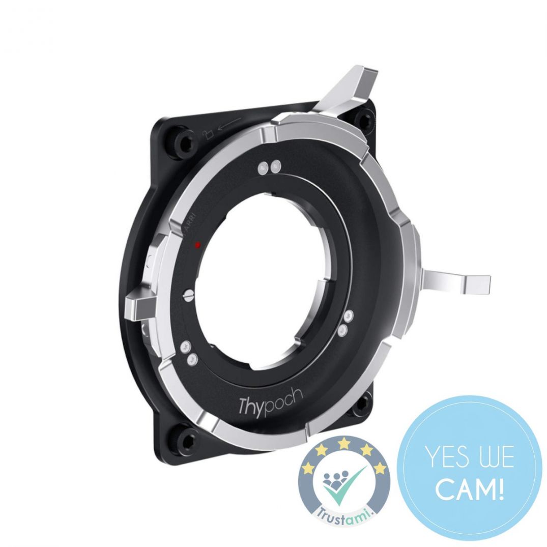 Thypoch Positive Lock Adapter für sichere Objektivverbindung an ARRI Kameras