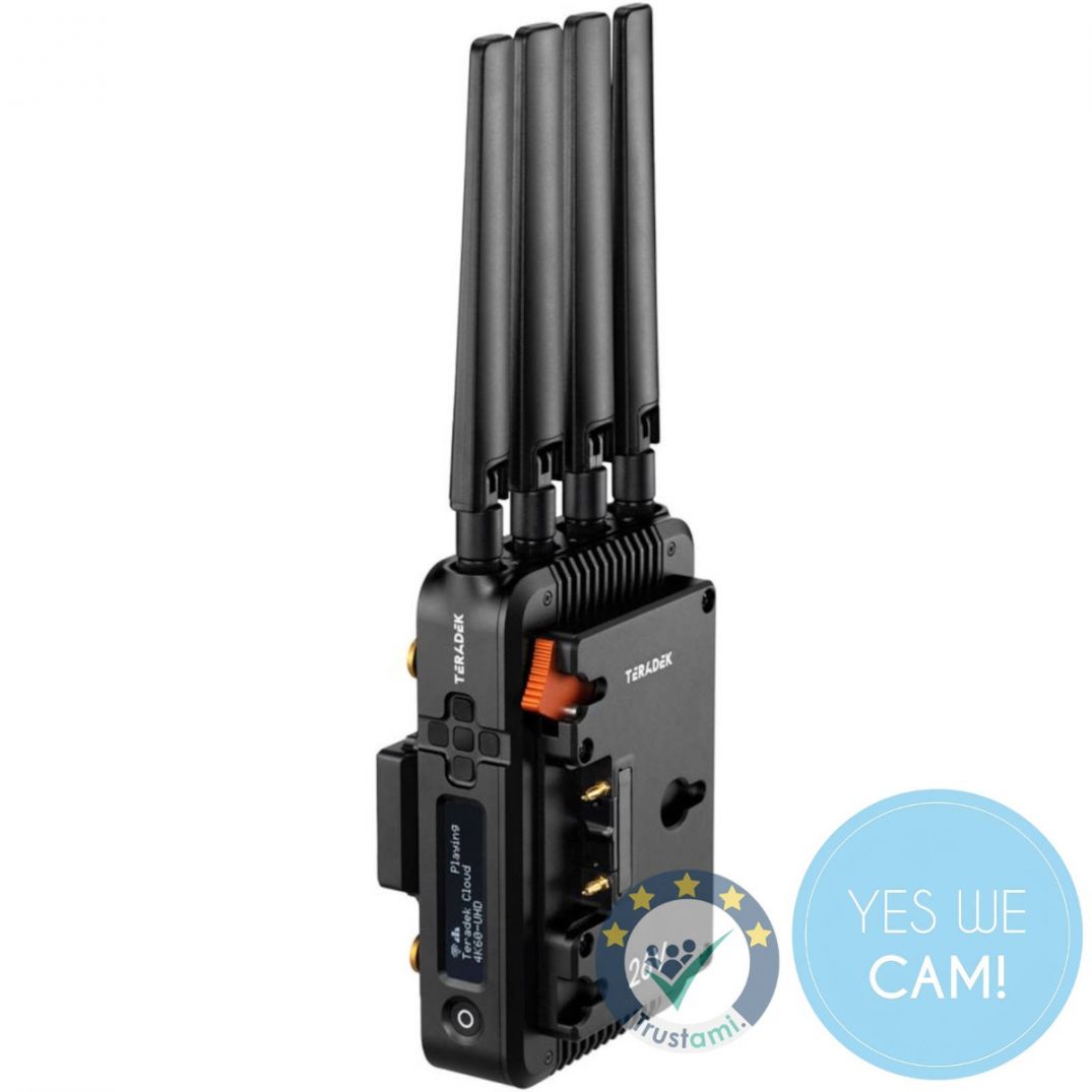 Teradek Live Prism Mobile Backpack in V-Mount-Ausführung für mobile Liveübertragung