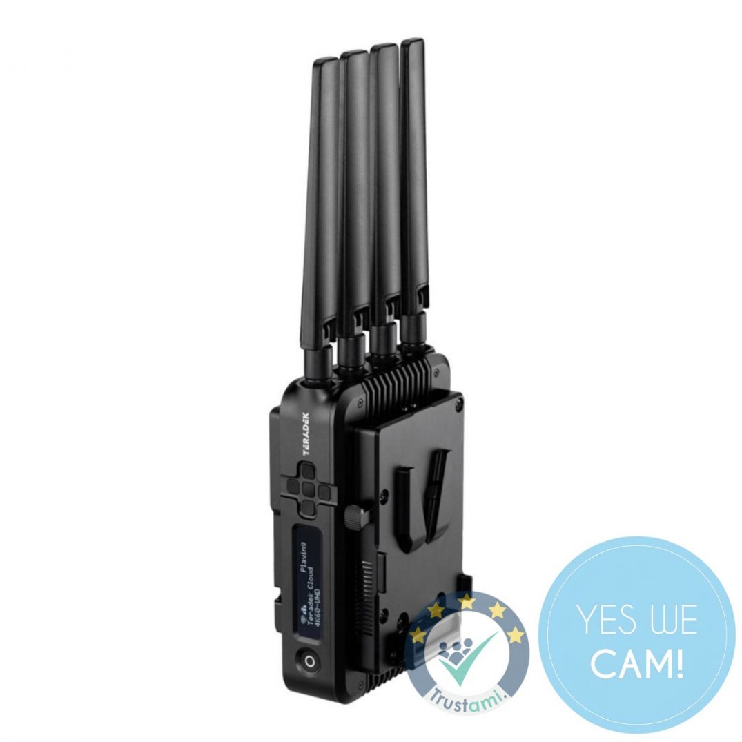 Teradek Prism Mobile 5G Single V-Mount Encoder für professionelles Live-Streaming