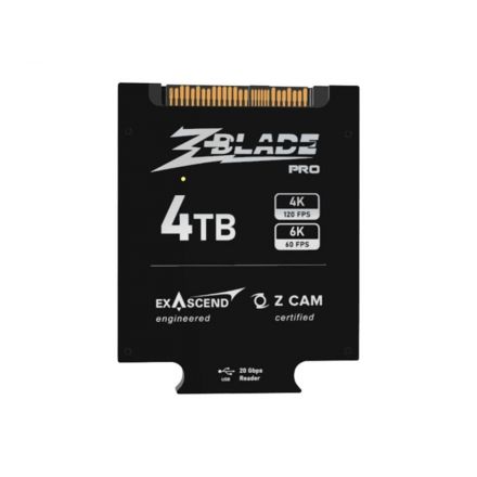 Exascend ZBlade 4TB Pro tragbare SSD für Z CAM E2-F6 Pro