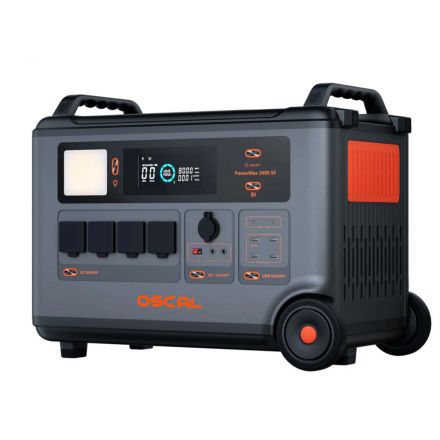 Oscal PowerMax 3600SE Tragbare Powerstation - 0% MwSt. (gem. § 12 Abs. 3 UStG)*