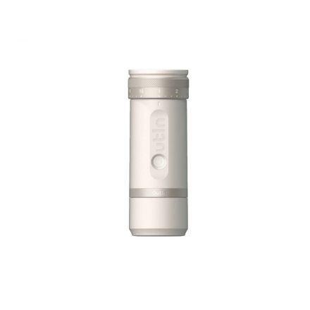 OutIn Fino Sandstone White Tragbare elektrische Kaffeemühle – Weiß