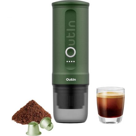 OutIn Nano Portable Espressomaschine (Forest Green)