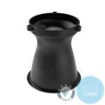Frontansicht des amaran Mini Reflector mit strukturierter Oberfläche für gleichmäßige Lichtverteilung