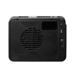 Rückansicht der amaran Ray 60c mit aktivem Lüftergitter und strukturiertem Gehäuse