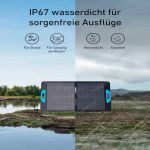 Seitenansicht der Anker PS100X Erweiterungsbatterie mit strukturierter Gehäuseoberfläche