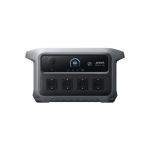 Anker SOLIX C2000 Gen 2 Portable Power Station 2048Wh mit vier AC-Steckdosen und LCD-Display in Frontansicht