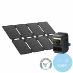 Anker SOLIX C300 Powerstation mit PS100X faltbarem 100 W Solarpanel zur mobilen Stromversorgung