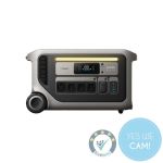 Anker SOLIX F3000 tragbare Powerstation mit 3.072 Wh Kapazität und 3.600 W Leistung in gerader Frontansicht