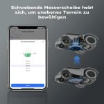 ANTHBOT Pion 1000 erkennt präzise einen unterbrochenen Begrenzungsdraht