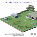 ANTHBOT Pion 1000 beim kontrollierten Punktmähverfahren auf kleiner Flaeche