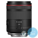 Canon RF 20mm F1.4 L VCM Ultraweitwinkel-Objektiv in Frontansicht – lichtstarke 20 mm Hybrid-Festbrennweite für EOS R Vollformatkameras Logo