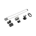 Lieferumfang der DJI Osmo Nano Standard Combo 128 GB mit Vision Dock, Magnet-Trageband, Halterungen und USB-C-Kabel