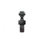 DJI Osmo Pocket 4P Vlog Combo in Frontansicht mit Dual-Kamera, 3-Achsen-Gimbal