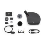 DJI Mic 3 angeschlossen an Kamera für professionelle Video- und Tonaufnahmen
