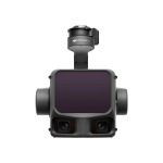 DJI Zenmuse L3 in Frontansicht mit LiDAR Sensor, zwei Kameraobjektiven.