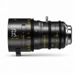 DZOFILM Arles Zoom 25-75mm T2.6 Full-Frame-Cine-Zoomobjektiv in seitlicher Ansicht