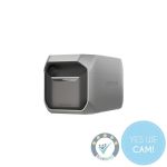 EcoFlow DELTA 3 Extra Battery in der frontalen Ansicht mit SMART EXTRA BATTERY Schriftzug im Batteriefach