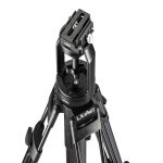 LIBEC LX-ePed 2 Studio Pedestal mit montierter PTZ-Kamera für Broadcast- und Streamingstudios