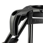 Detailansicht des Quick-Lock-Mechanismus am LIBEC QL40B Profi-Stativ