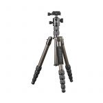 Mantona light traveller Carbon schwarz Stativ