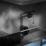 Marstek B2500-D wetterfester PV-Speicher im Außeneinsatz bei Regen