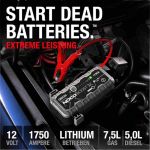 NOCO GBX55 Boost X 12V Starthilfe im Motorraum mit 1750 A Spitzenstrom für Benzin- und Dieselmotoren