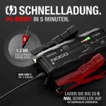 NOCO GBX55 Boost X Schnellladung mit 60 W USB-C und Boost-Funktion nach kurzer Ladezeit