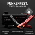 NOCO GBX55 Boost X mit UltraSafe 2.0, Verpolungsschutz und funkensicheren Batterieklemmen