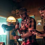 Sony FX5 Cinema-Kamera bei einer professionellen Gimbal-Aufnahme