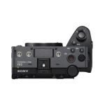 Draufsicht der Sony FX5 Cinema-Kamera mit Bedienelementen