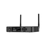 Teradek Prism Flex Mk II 12G-SDI- und HDMI-Decoder in schräger Frontansicht mit Display und Bedienelementen