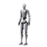 Vollständige Körperansicht des Unitree H2 Bipedal Robots mit humanoider Form und technischer Präzision