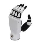 Freigestellte Unitree Inspire Robots RH56BFX-2L Roboterhand links