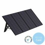 Zendure 400W faltbares Solarpanel mit vier Segmenten und stabiler Aufstellkonstruktion
