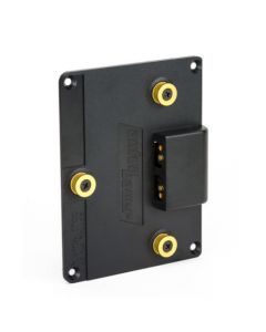 Anton Bauer Milled Silver Back Male Gold Mount Plate