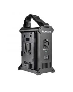 Aputure 2-Bay Battery Power Station Akkubetrieb