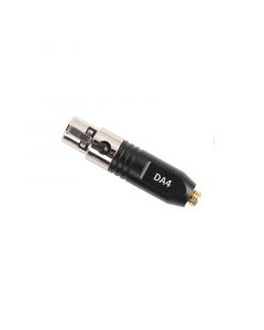 Deity DA4 Microdot Adapter Black Audiozubehör