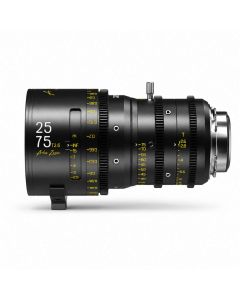 DZOFILM Arles Zoom 25-75mm T2.6 Full-Frame-Cine-Zoomobjektiv in seitlicher Ansicht