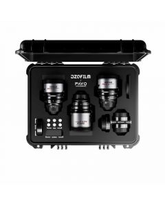 DZOFILM Pavo 2x Anamorphic 3-Lens Kit 32/55/100mm T2.1/T2.4 für PL/EF Mount S35 metric - Neutral Coating Objektive